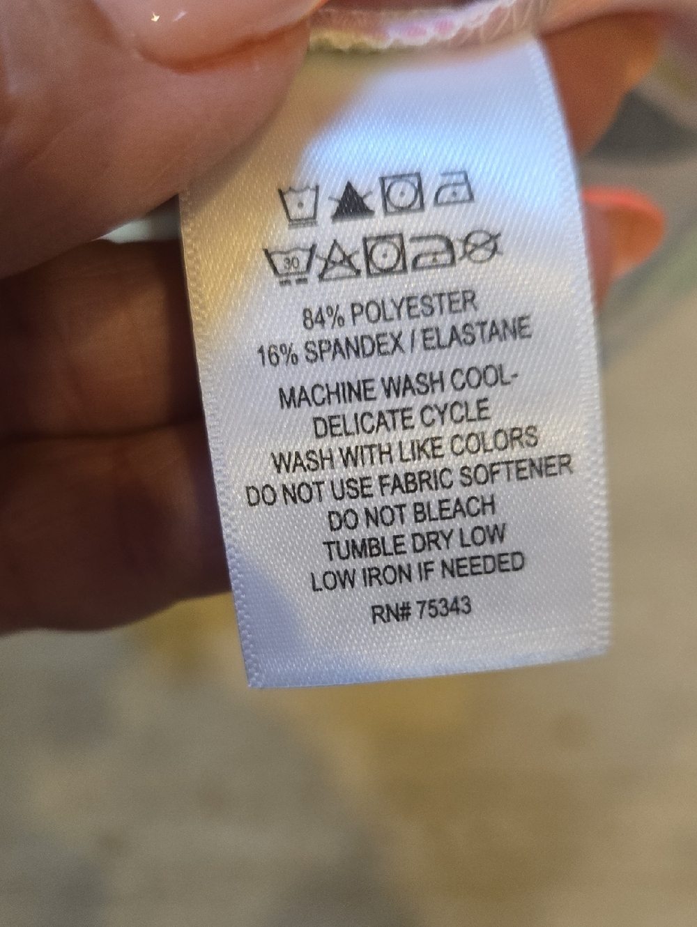 Tommy Bahama Golf Quarter-Zip Silky Collared Tank Blouse - Picture 8 of 8